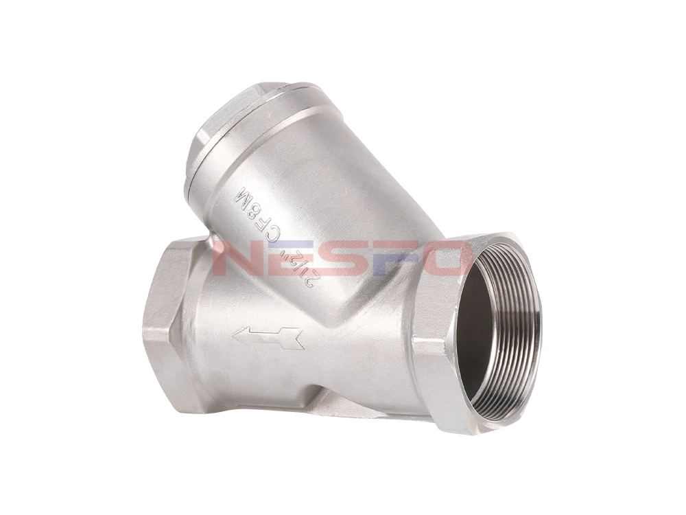 304不锈钢丝扣Y型过滤器 GL11W-16P