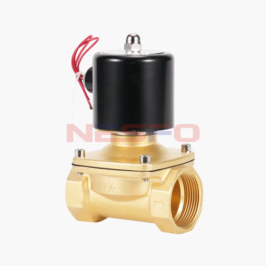 黄铜水用丝扣电磁阀 2W系列