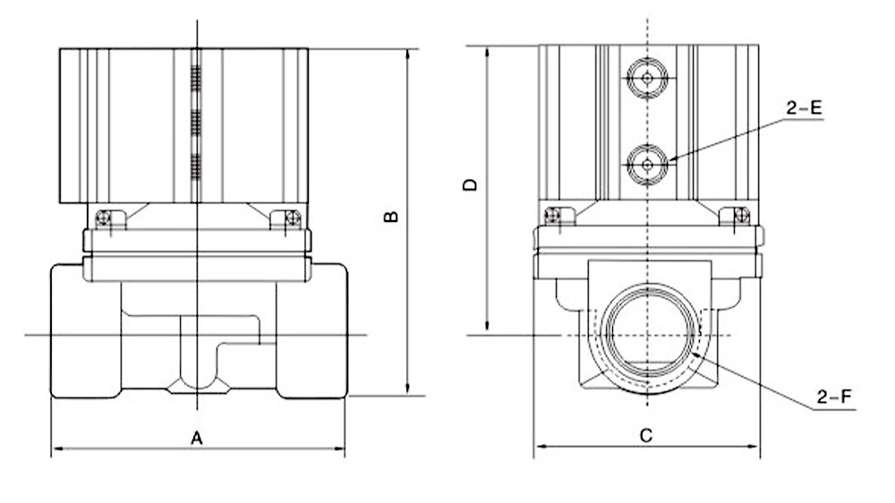 黄铜真空气控阀 2Q系列（images 2）