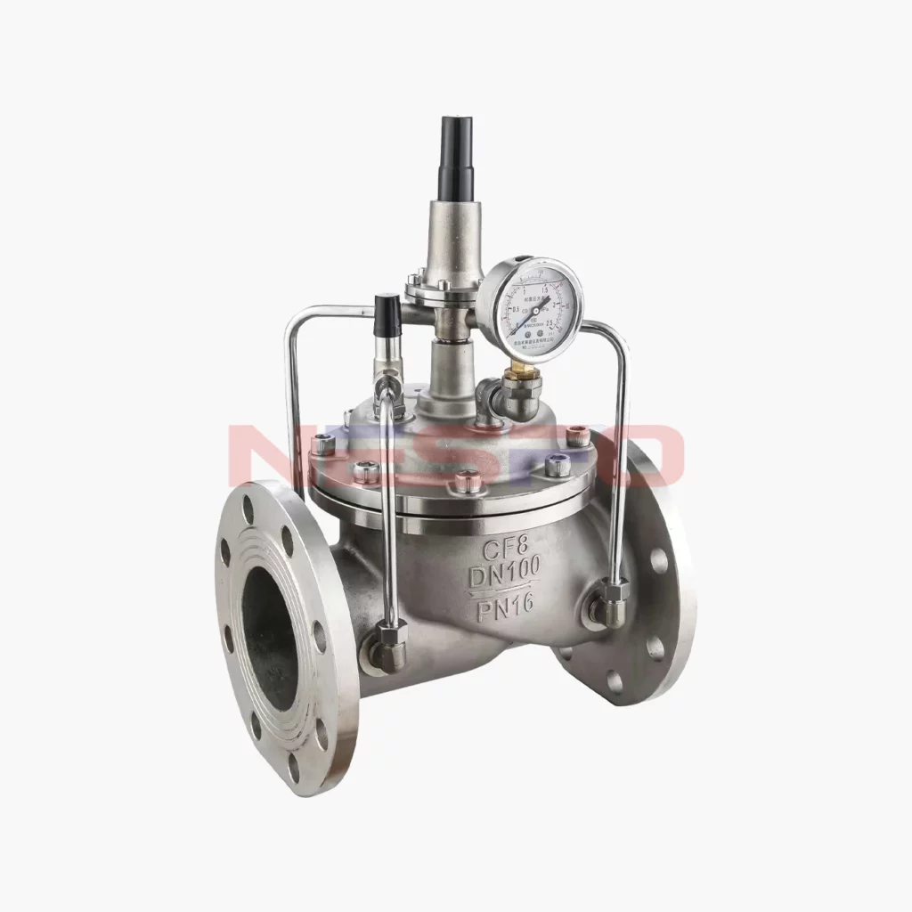 304不锈钢持压泄压阀 500X-16P