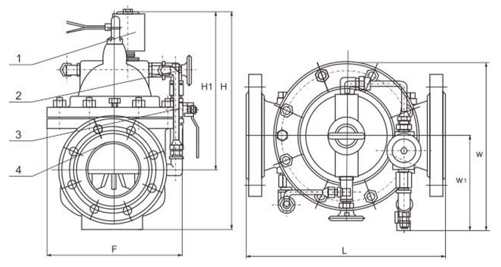 304不锈钢电动控制阀 600X-16P(images 2)