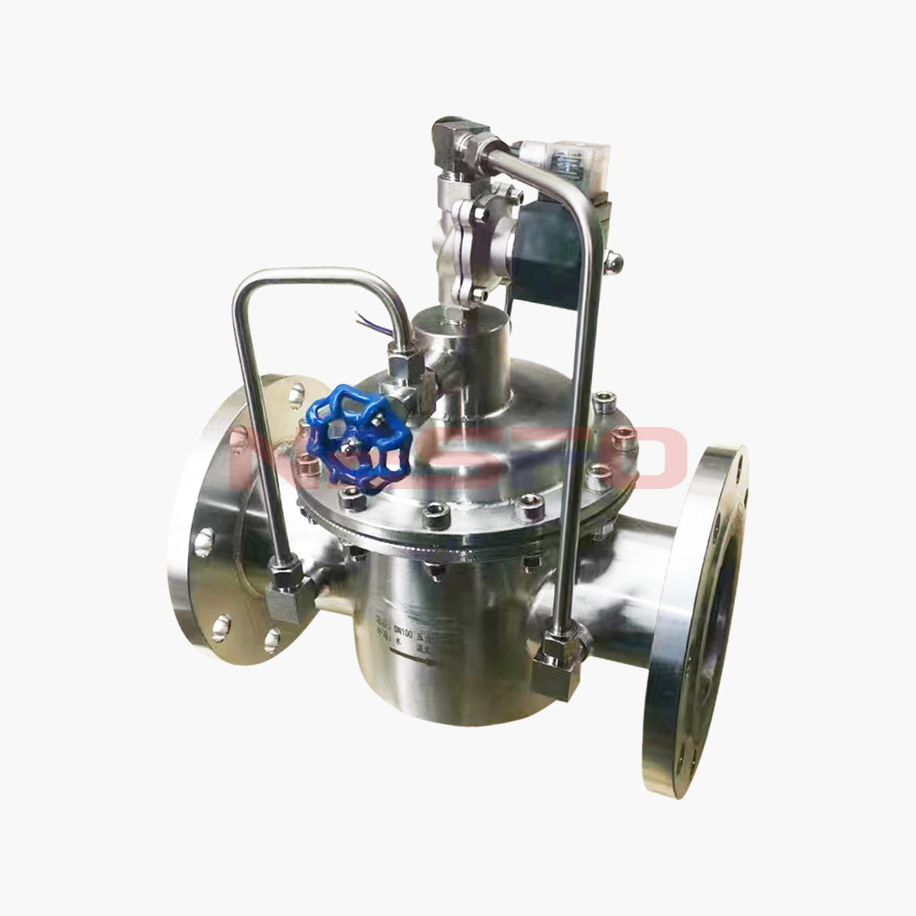 304不锈钢钢制体电动控制阀 600X-16P（images 1）