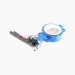 球墨铸铁手柄对夹四氟蝶阀 D71F-16Q（images 5）