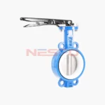 球墨铸铁手柄对夹四氟蝶阀 D71F-16Q（images 3）