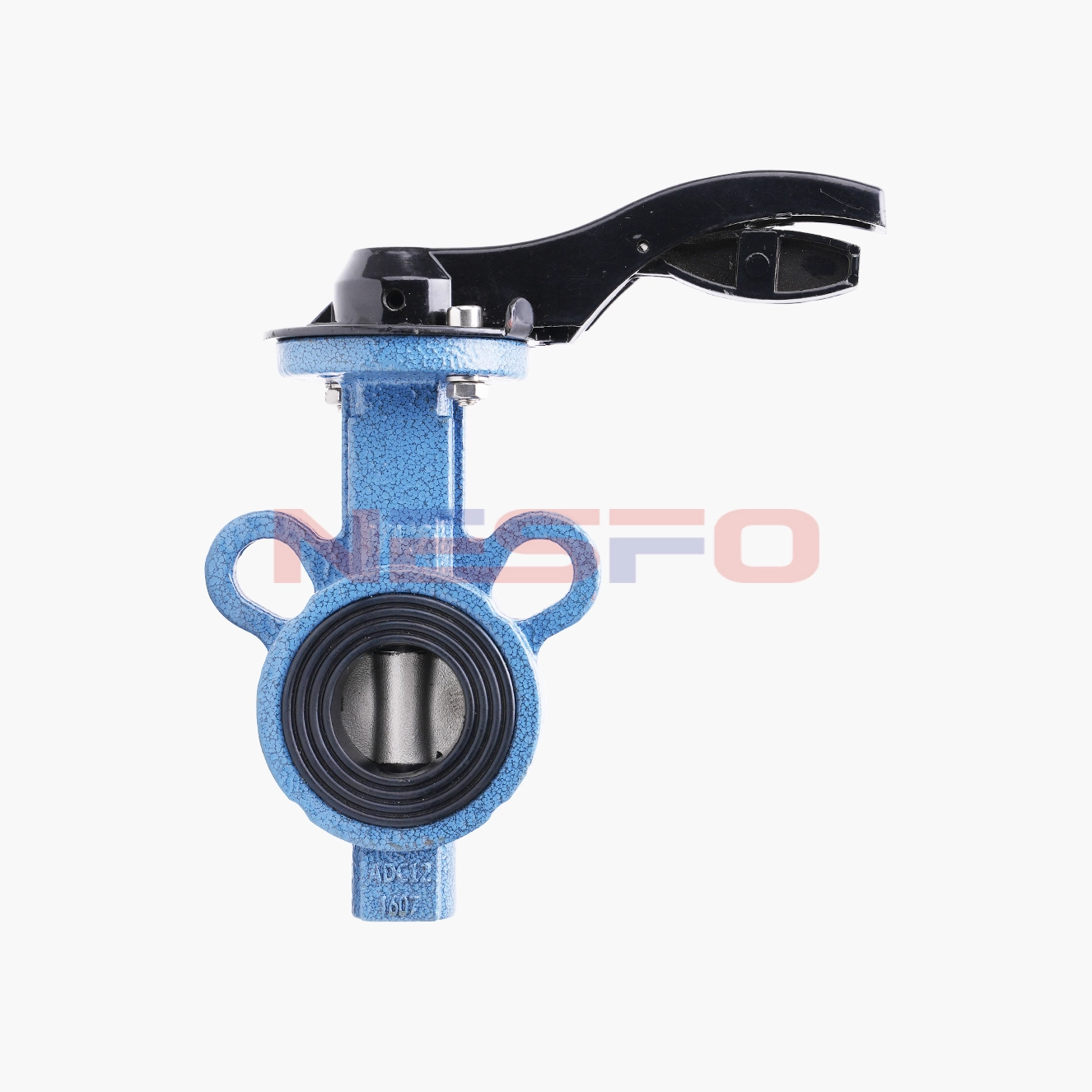 球墨铸铁小口径铝手柄对夹蝶阀 D71X-16Q（images 1）