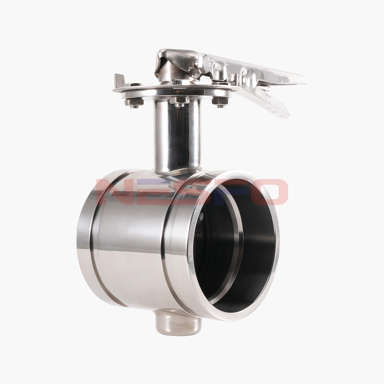 304不锈钢手柄沟槽蝶阀 D81X-16P（images 1）